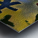 Cross section of men Metal print