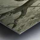 1921 Cat Art Metal print