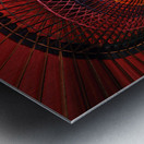 Wagasa - Japanese red umbrella Metal print