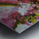 Pink Explosion Metal print