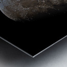 Gibbous Moon  Metal print