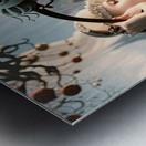 Contrasts and Connections  Metal print