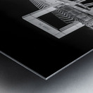 Night San Francisco Bay Metal print