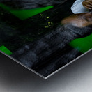 The green room Metal print