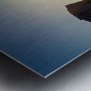 Scenic sunset at Pismo Beach California USA Metal print