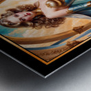 The Majestic Regal Women Of The Golden Era Mesmerizing AI Concept Art by Xzendor7 Metal print