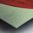 2024 Christmas Themed Decor Ideas | 1930s Santa Claus Art Metal print