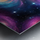Galactic Beauty: A Cosmic Journey Metal print