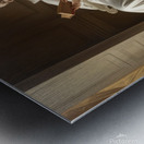 Timeless Elegance: Graceful Woman Reading in a Romantic Setting Metal print