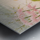 Art of an old Japanese house Metal print