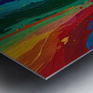Abstract Art Palette: A Symphony of Vibrant Hues Metal print