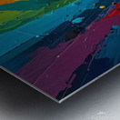 Dreamscape Fusion: The Art of Colorful Abstraction Metal print