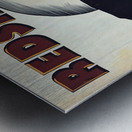 1952 Washington Redskins Art Remix Metal print