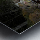 Winters River in the Scottish Highlands Metal print