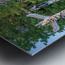 Stanley Park Totem Poles in Vancouver Metal print