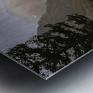 Yosemite in Winter Snow and Fog Metal print