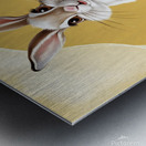  Moonlit Guardian Rabbit Metal print