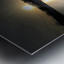 Winters Sun Light Kiss for the Scottish Highlands Metal print