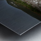 Scenes from the Trail- Snowy Path Metal print