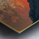 Father Noel  Metal print