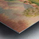 a mesmerizing impressionist painting of  6rZlZImv Metal print