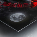 Red butterfly Metal print