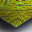 Abstract Symmetrical Pattern Metal print