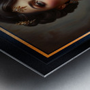 Lady Traiysha Selvus A Regal Portrait of Classical Glamour Mesmerizing AI Concept Art by Xzendor7 Metal print