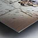 art   dancing at kotel Impression metal