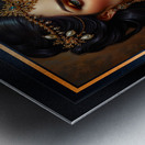 Classic Portrait Of The Timeless Beauty Lycena In Luxurious Opulence Mesmerizing AI Concept Art by Xzendor7 Metal print