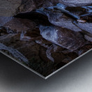 Water Falling On Boulder Creek Metal print