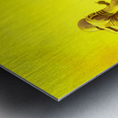 1940s Wyoming Football Action Metal print