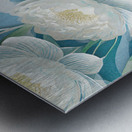 Floral Cover for sliding doors Metal print