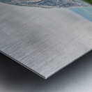 Road & Mountain Metal print