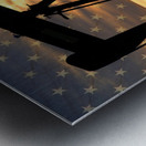 American Oil  Metal print