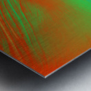 Abstract Cone Flower Metal print