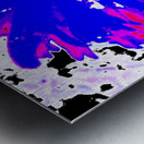 Abstract Daisy Metal print