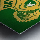 Vintage Baylor Bear Sailor Mascot Art Metal print