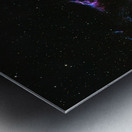 Western Veil Nebula Metal print