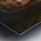  William-Adolphe Bouguereau - Little Girl with a Basket of Apples . 1897 Metal print