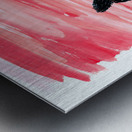 Abstract Wise Old Owl Metal print