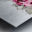 Abstract Rose Garden Metal print