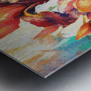 COLOURFUL IRISES Metal print