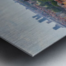 Prague panorama with Saint Thomas Church and Old town bridge tower and Vltava river - CZECHIA Metal print