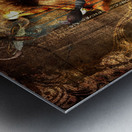 Lost In Golden Dust Metal print