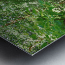 Trail Bridge - 9 Mile Run Metal print