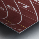 College Track - University of Utah - Salt Lake UT Metal print