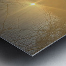 Winters Sunrise in the Scottish Highlands Metal print