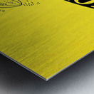 1940s Iowa Sports Art Metal print