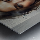 Leonardo Lightning XL Water color style for face Metal print